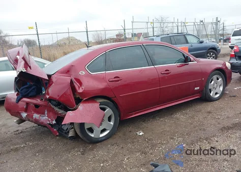 2009 Chevrolet Impala Ss из США, поврежденный, VIN 2G1WD57C091131192